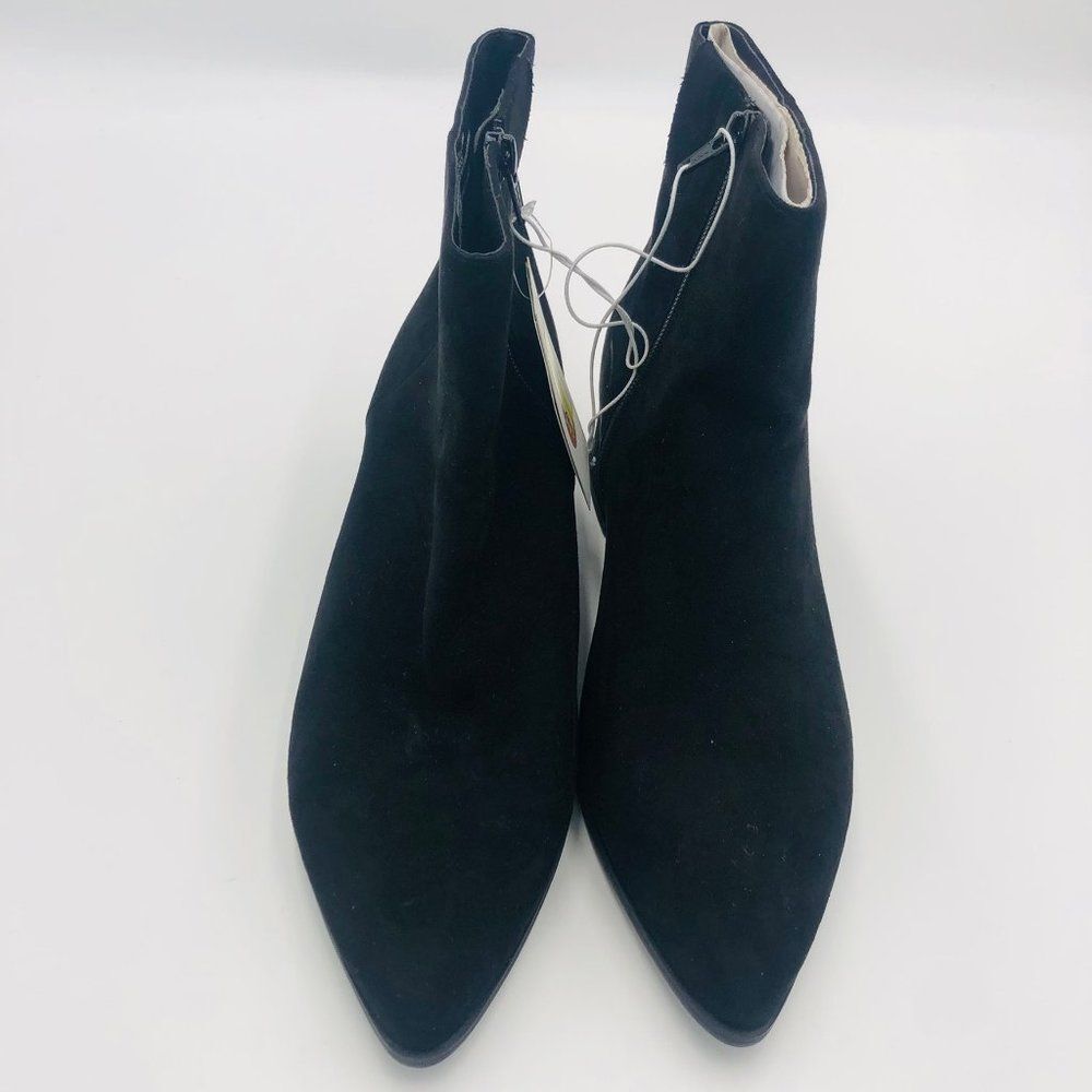 Brand New A New Day Black Mid Heel Pointed Toe Side For Women Size 10